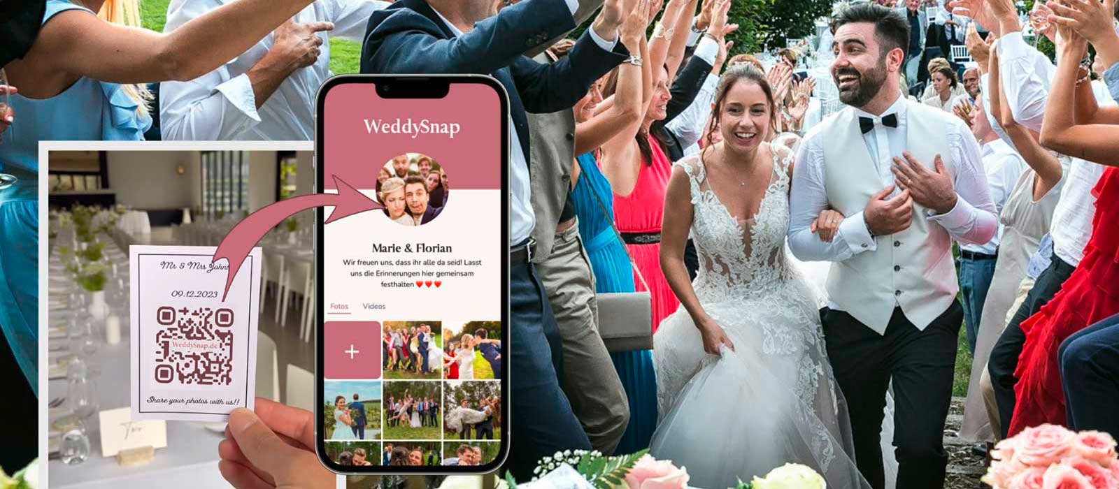WeddySnap – der einfache Weg, Hochzeitsfotos zu teilen