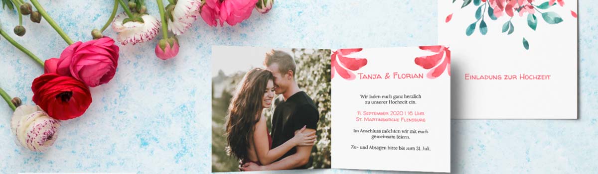 Hochzeitskarten online bestellen