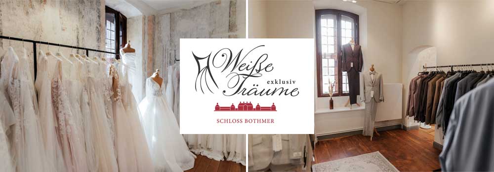 Weiße Träume – Brautkleider, Anzüge & Trauringe in Brandenburg